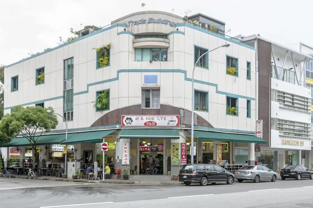 Rangoon Hostel location